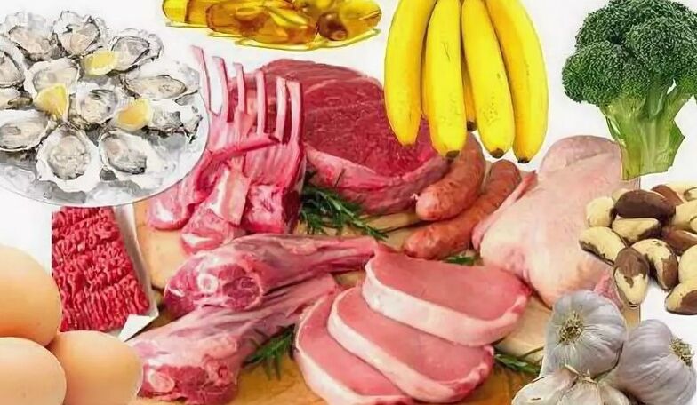 Продукти для тестостерону та потенції